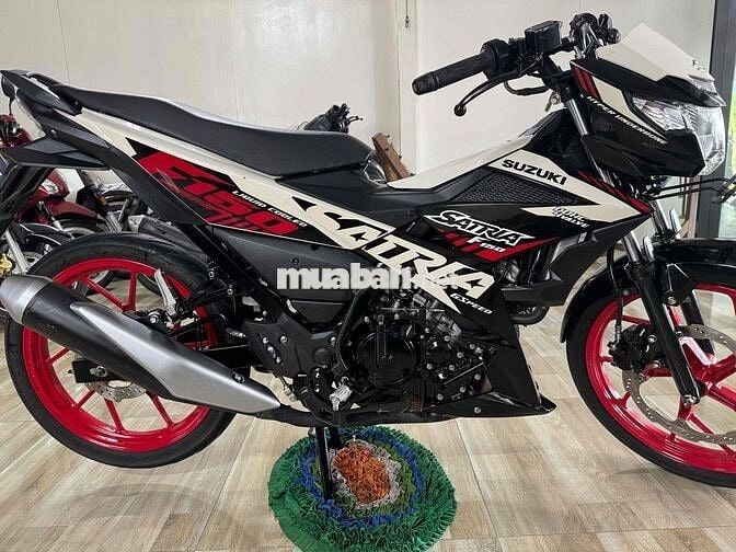 Suzuki Satria 2020 9000 km Đen trắng đỏ