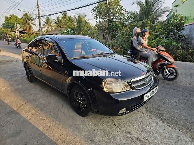 Chevrolet Lacetti 2008 Số sàn 1.6L Đen