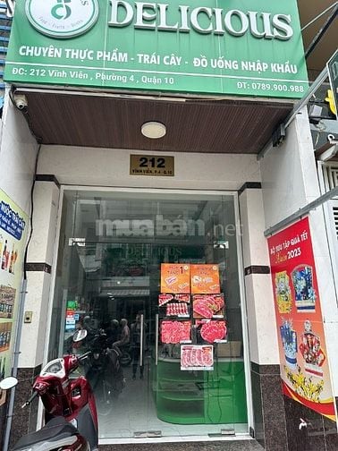 Cho thuê mặt bằng mặt tiền đường Vĩnh Viễn P4 Q10. DT 3,5m x 11m, 16tr