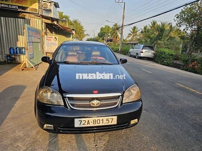 Chevrolet Lacetti 2008 Số sàn 1.6L Đen
