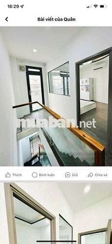 Nhà Cách Mạng Tháng 8[5,5x6 - 1 lầu, 2pn, 2toilet]