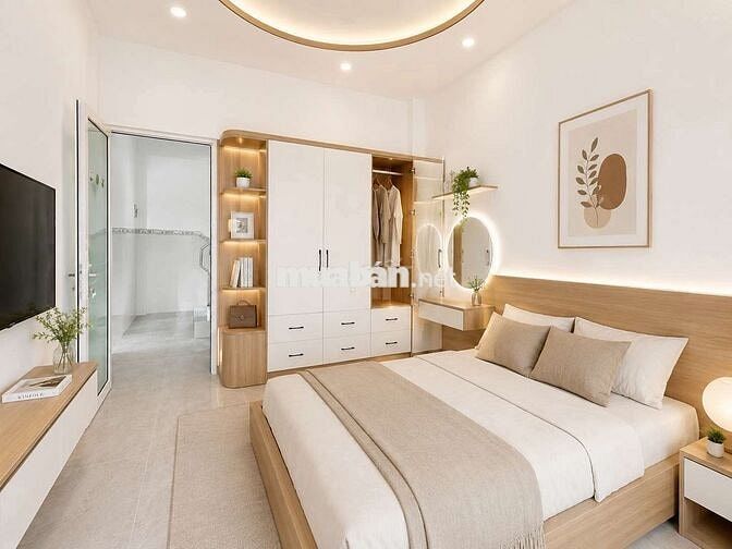 TÌM CHỦ MỚI VÀO Ở NGAY, 4 TẦNG DTSD 80M2 CẠNH ĐH MARKETING CHỈ HƠN 4🧄
