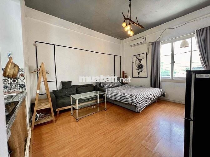 🏡CHUNG CƯ 1PN FULL NỘI THẤT | THANG MÁY NGAY NGUYỄN THÁI BÌNH - Q1