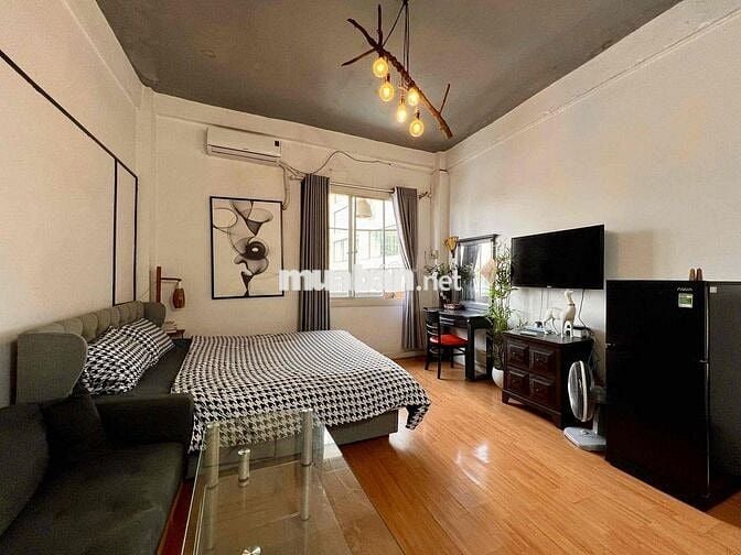 🏡CHUNG CƯ 1PN FULL NỘI THẤT | THANG MÁY NGAY NGUYỄN THÁI BÌNH - Q1