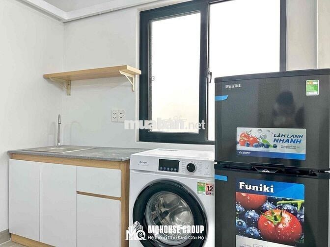 MÊ-Cho thuê CHDV ban công tách bếp máy giặt riêng full NT gần Q10, 11