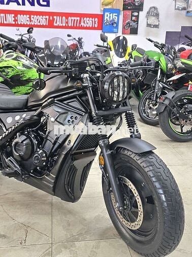 Honda Rebel 500 10.000 km màu Đen