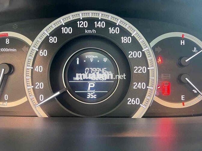 Honda Accord 2018 Thái Lan 79.000 km Đen