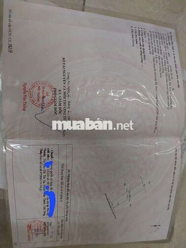 Đất thổ cư 100% diện tích 117m2, sổ hồng riêng chính chủ"