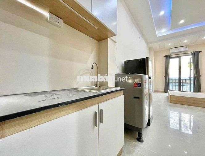 Studio 35m2 máy giặt riêng ngay Phan Chu Trinh gần chợ Bà Chiểu, Q1,3