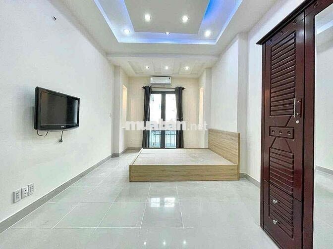 Studio 35m2 máy giặt riêng ngay Phan Chu Trinh gần chợ Bà Chiểu, Q1,3