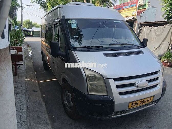 Ford Transit 2007 Bạc 6 chỗ