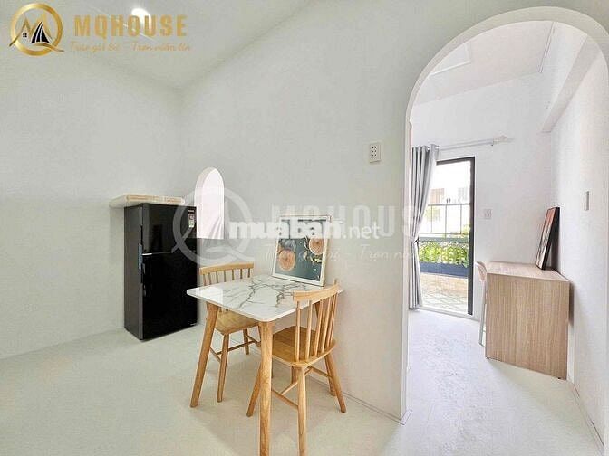 Căn Hộ 1PN 45m2 - Ban Công - Full Nội Thất - Gần Sân Bay