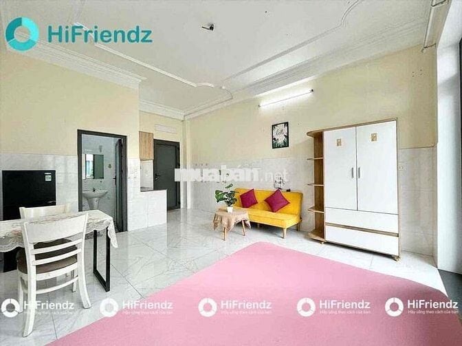 STUDIO BAN CÔNG RỘNG 40M² – THÂN NHÂN TRUNG, K300 / T3
