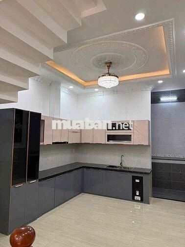 nhà 4 tầng 4pn 5wc sân thượng hẻm 7m khu đồng bộ đẹp gần chợbinhthanh