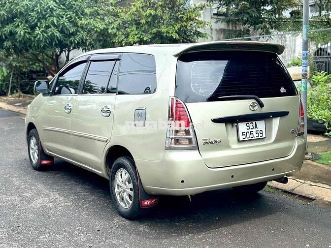 Toyota Innova 2007 Full G Vàng cát 7 chỗ