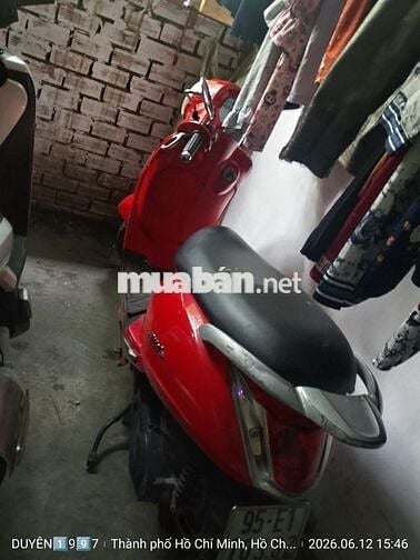 SYM Attila 111cc màu Đỏ