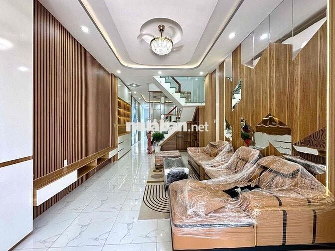 Bán Nhà Giáp Ranh Bình Chánh , đường Đinh Đức Thiện 132m SHR Hoàn Công