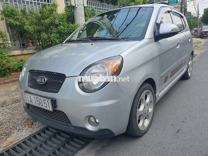Kia Morning SLX 2008 Tự động Bạc 99.000km