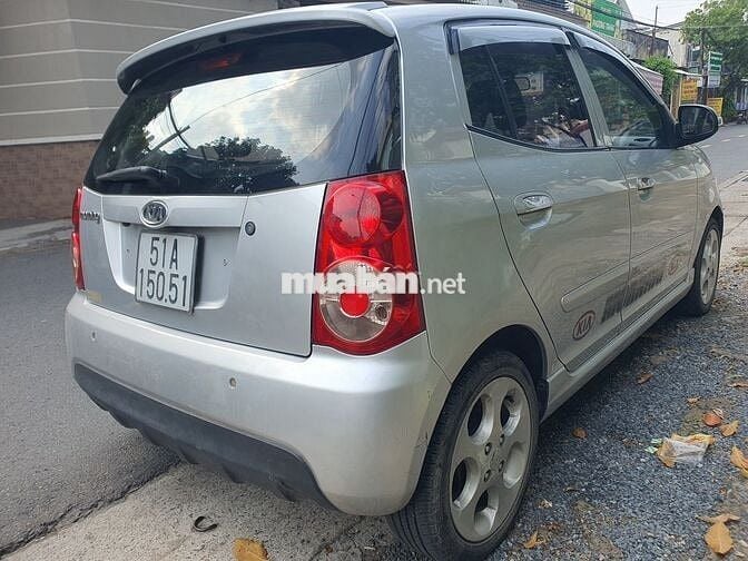 Kia Morning SLX 2008 Tự động Bạc 99.000km