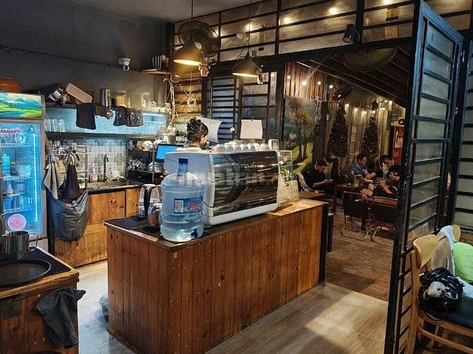 Sang nhượng quán Cafe 10x35 căn góc đường Thạnh Lộc 41-Quận 12