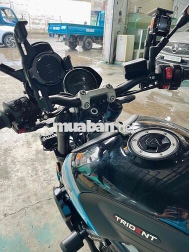 Triumph Trident 660 2022 Đen, Xanh dương 13.000km