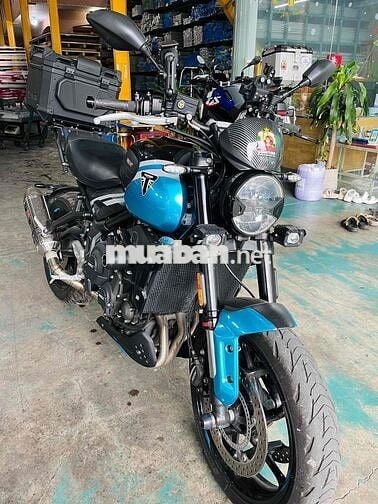 Triumph Trident 660 2022 Đen, Xanh dương 13.000km