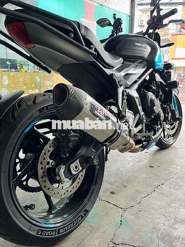 Triumph Trident 660 2022 Đen, Xanh dương 13.000km