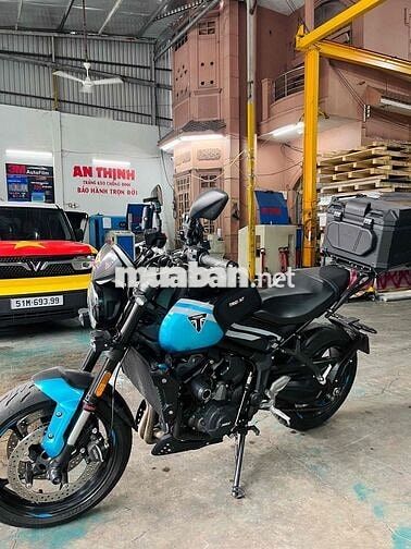 Triumph Trident 660 2022 Đen, Xanh dương 13.000km