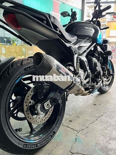 Triumph Trident 660 2022 Đen, Xanh dương 13.000km