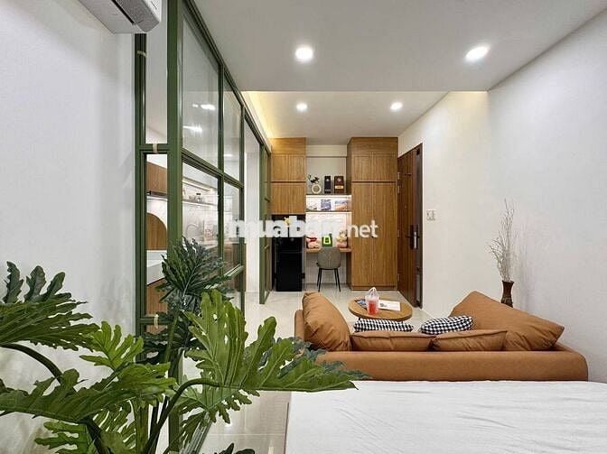 Cho Thuê Căn Hộ Tách Bếp Full Nội Thất Gần Công Viên Lê thị Riêng 