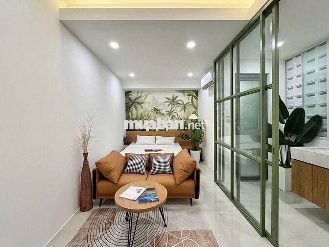 Cho Thuê Căn Hộ Tách Bếp Full Nội Thất Gần Công Viên Lê thị Riêng 