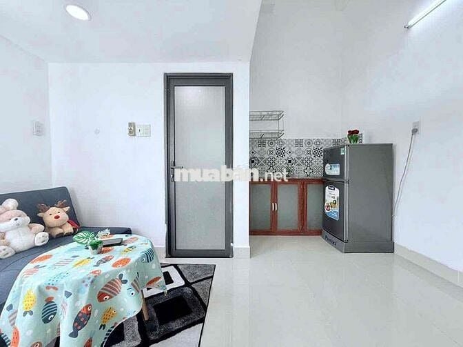 Căn hộ mini doublex, dtsd 30m2, nội thất dính tường, 4.7tr/tháng