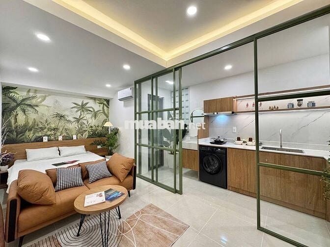 Cho Thuê Căn Hộ Tách Bếp Full Nội Thất Gần Công Viên Lê thị Riêng 
