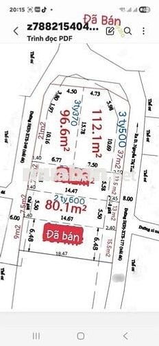 Bán Đất Thổ Cư Hẻm Xe Hới DT 5.5 x 19.5m Giá 2.6 Tỷ Dg N.T.Thử Xã XTS 