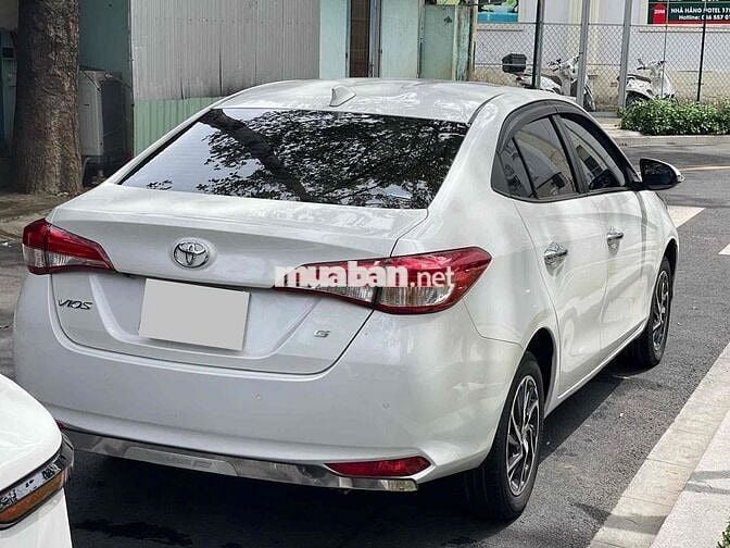 Toyota Vios G 2022 Trắng Tự động Bảo dưỡng hãng