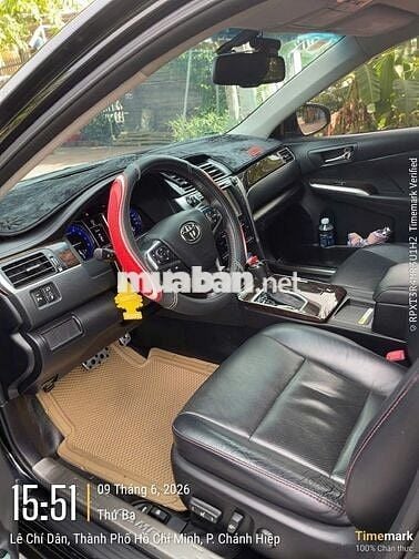 Toyota Camry 2.5Q 2016 28000 km Đen