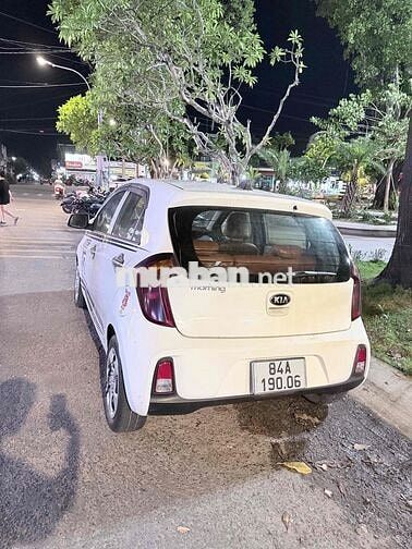 Kia Morning 2016 Trắng Xăng