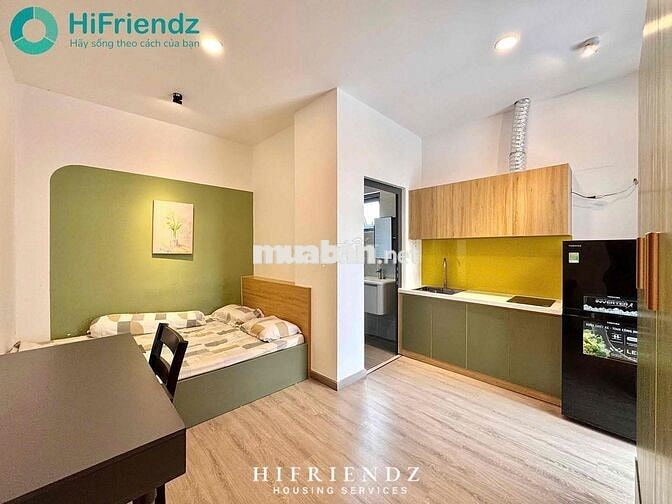 ✨trống sẵn siêu phẩm studio full nội thất ban công cực xinh - hàng xịn