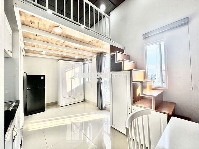 PHÒNG CÓ GÁC MỚI TIỆN NGHI LÊ VĂN SỸ GIAO TRẦN QUANG DIỆU