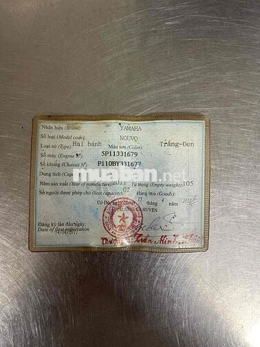 NOUVO 2011 BS 65 CÓ HỖ TRỢ GÓP OĐ CÓ ĐỖI XE