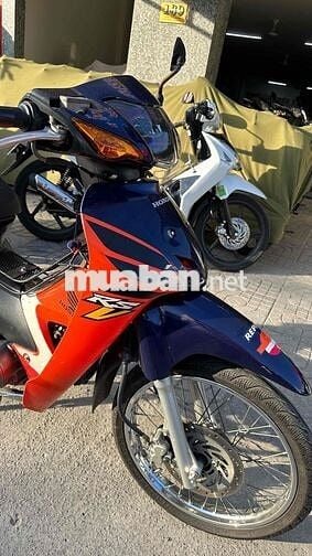 Wave 100 RSV Repsol Xanh cam đen ( hỗ trợ góp )