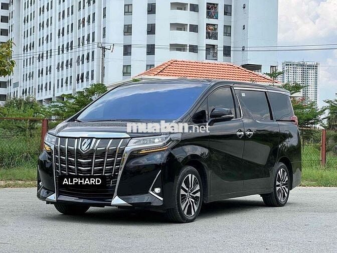 Toyota Alphard 2023 Đen 72 ngàn km