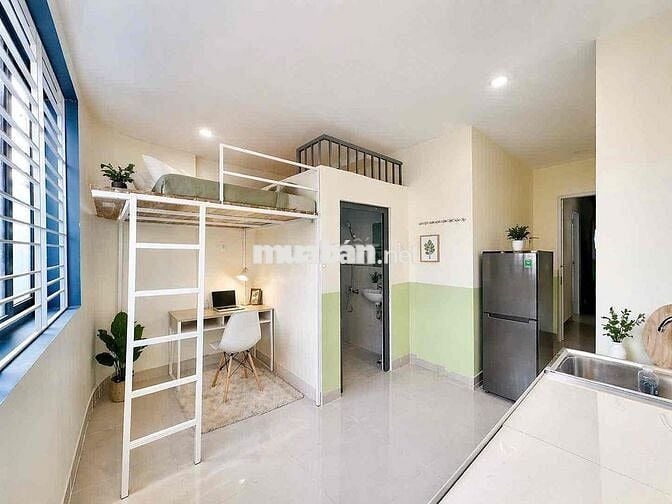 CĂN HỘ XINH GIÁ RẺ CÓ GÁC, CỬA SỔ TO ĐÓN NẮNG TRỜI GẦN PHÚ NHUẬN, Q3