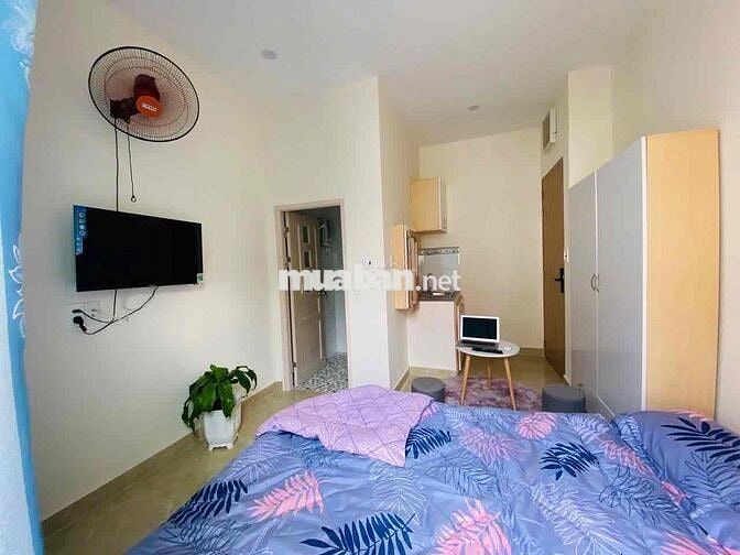 STUDIO FULL NỘI THẤT - BAN CÔNG THOÁNG - CHỈ TỪ 5.X TRIỆU/THÁNG