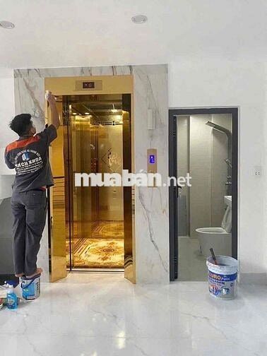 TÒA NHÀ 6 TẦNG, Ngang 9m - Lê Quang Định - Bình Thạnh, HẦM, THANG MÁY