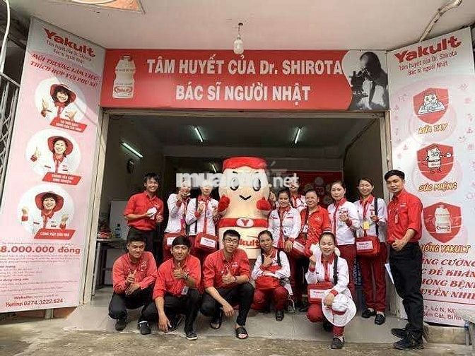 Yakult Tuyển Dụng Nữ Bán Hàng Quận 6, Quận 11 