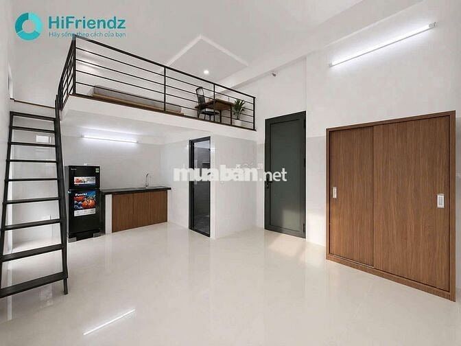 CHDV FULL NỘI THẤT-CÓ BAN CÔNG-VƯỜN LÀI