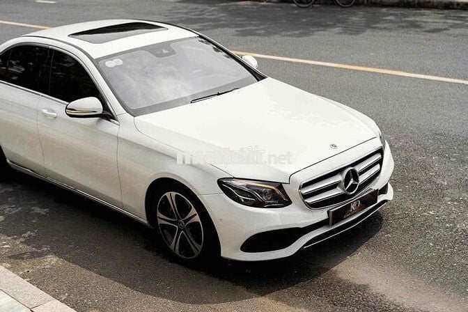Mercedes E250 facelift 2018 Trắng/ nt nâu giá tốt