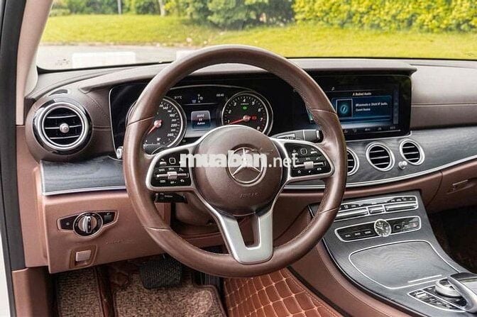 Mercedes E250 facelift 2018 Trắng/ nt nâu giá tốt