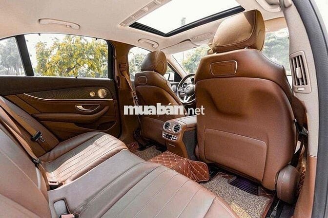 Mercedes E250 facelift 2018 Trắng/ nt nâu giá tốt